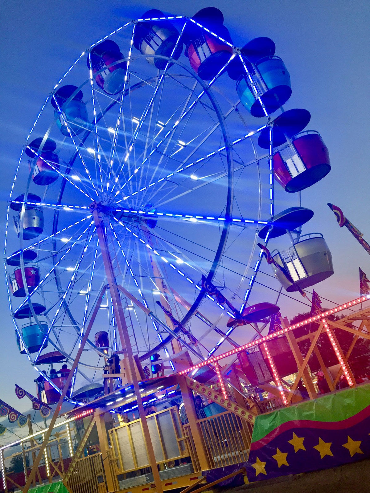 rides and games at Sikeston’s five-day Cotton Carnival